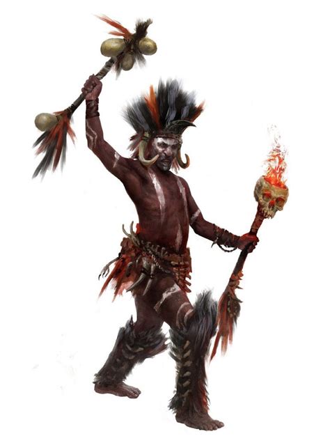 Greek winged witch doctor